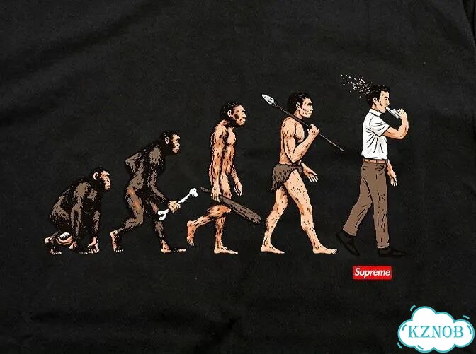 Лонгслив черный Supreme Evolution DAC0098 streetwear vintage фото 3