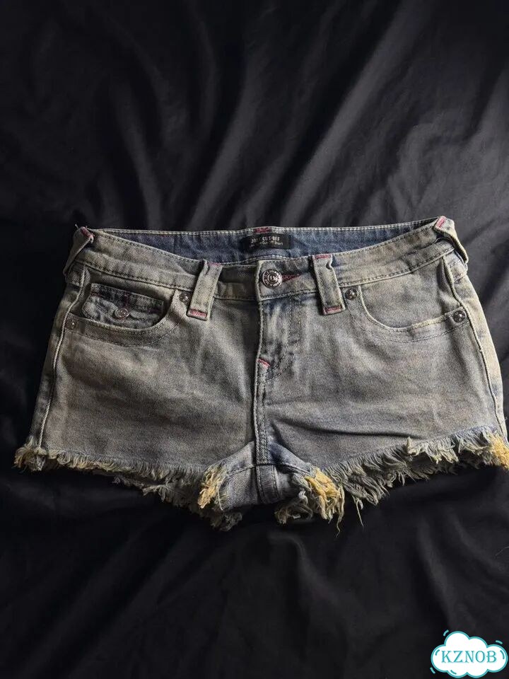 Мини шорты джинсовые True religion оригинал фото 2