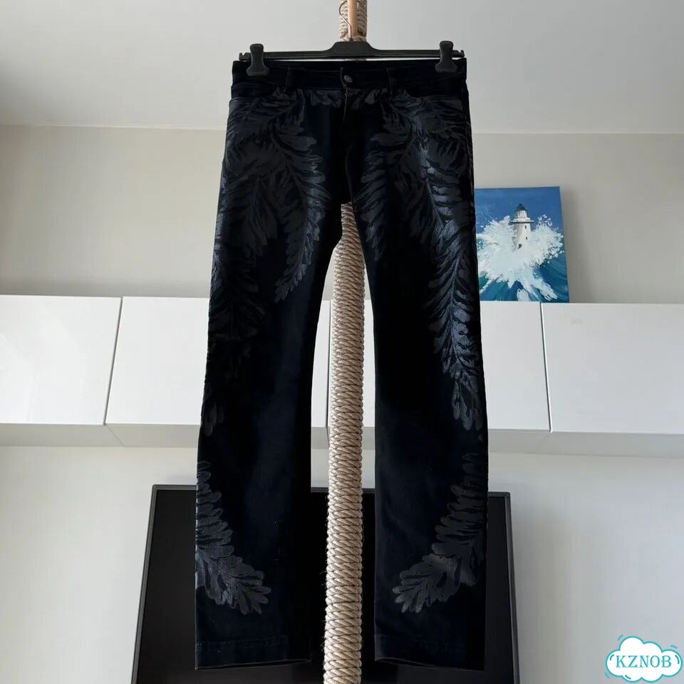 Джинсы Gucci Leaves Night Slim оригинал фото 2