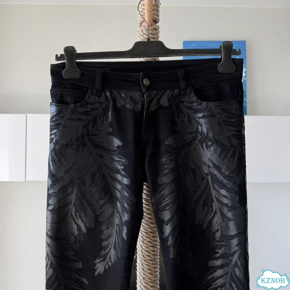 Джинсы Gucci Leaves Night Slim оригинал фото 4