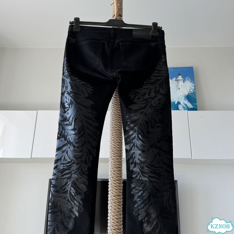 Джинсы Gucci Leaves Night Slim оригинал фото 7