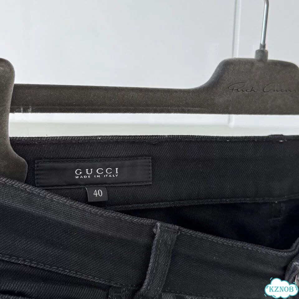 Джинсы Gucci Leaves Night Slim оригинал фото 9