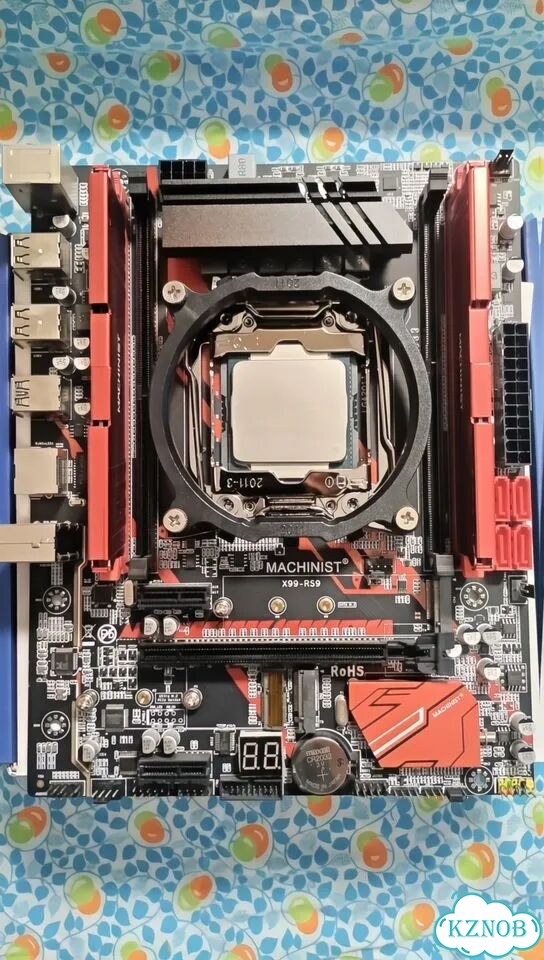 Комплект Machinist X99 RS9+Xeon 2660v3+ddr4 2х8Gb фото 1
