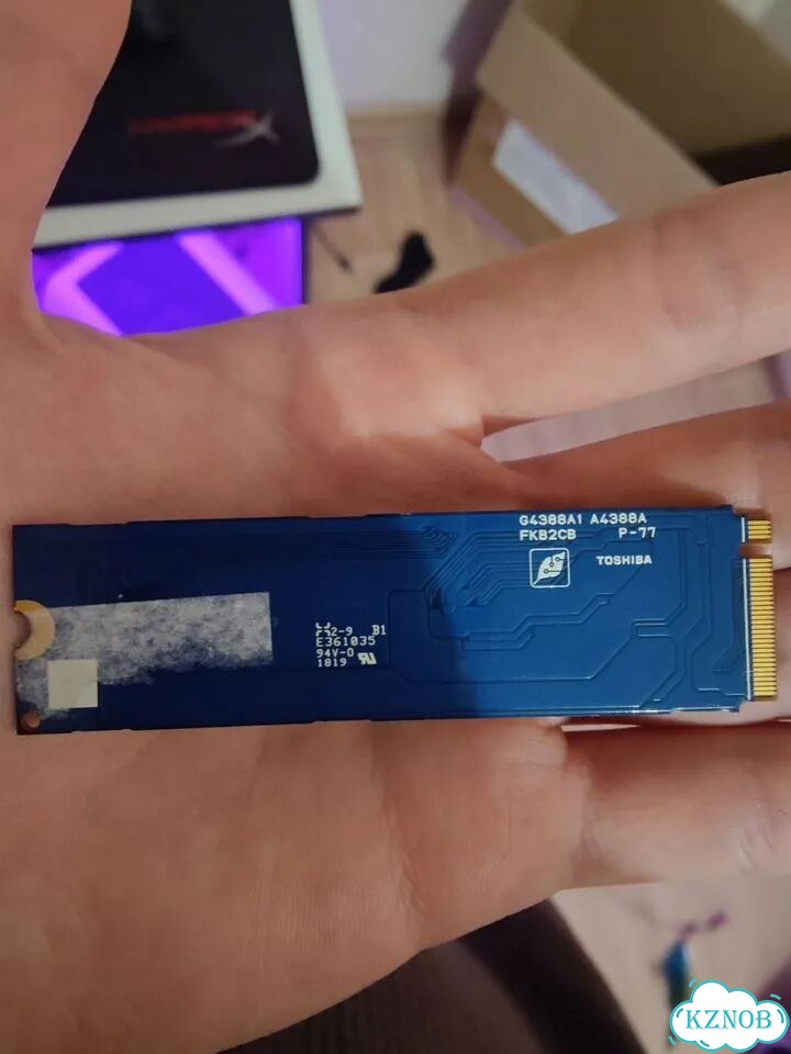 SSD M2 NvME 256GB Toshiba фото 3