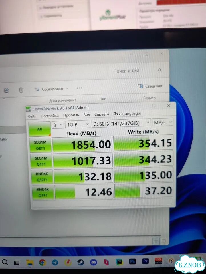 SSD M2 NvME 256GB Toshiba фото 4