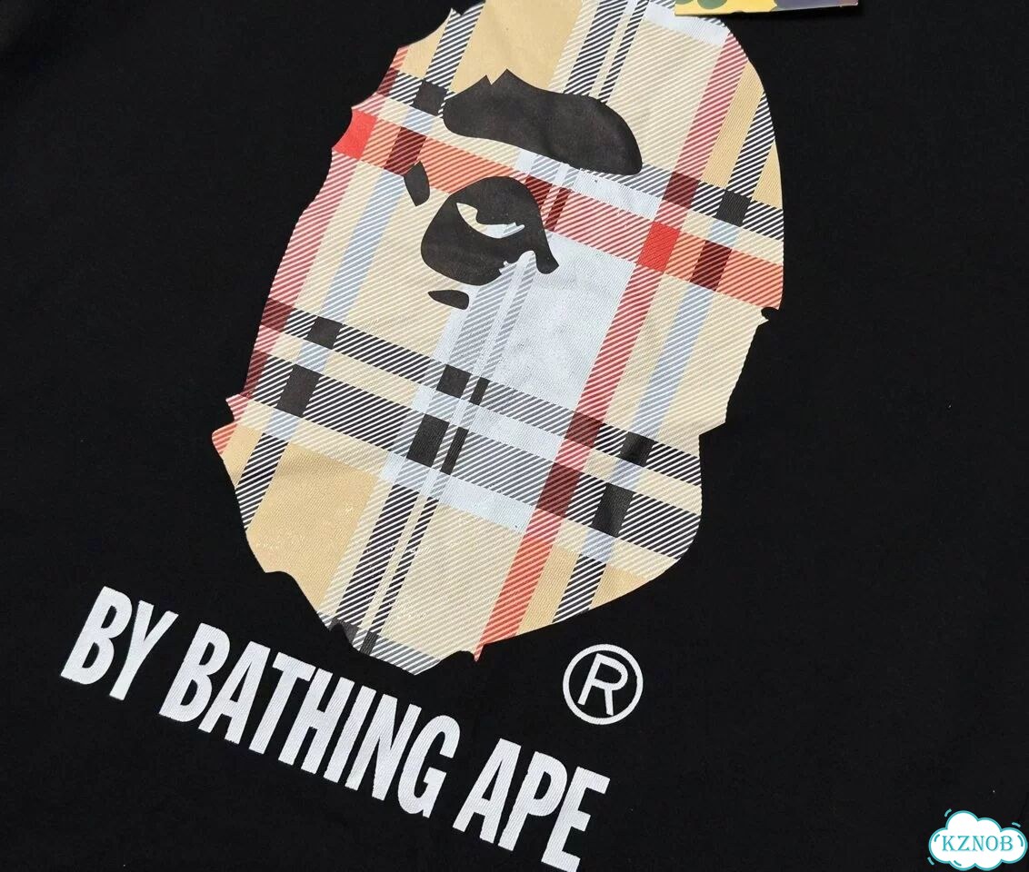 Футболка Bape x Burberry фото 5