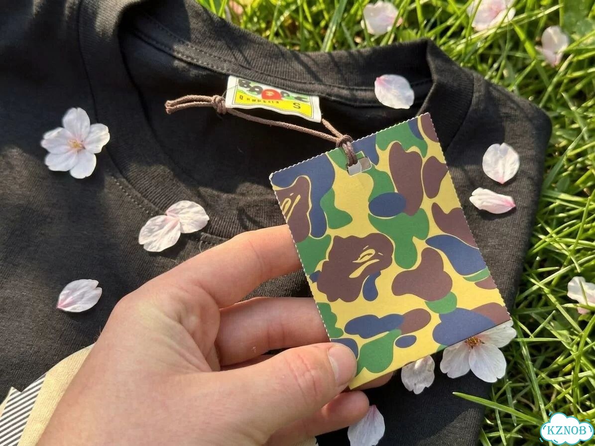 Футболка Bape x Burberry фото 6