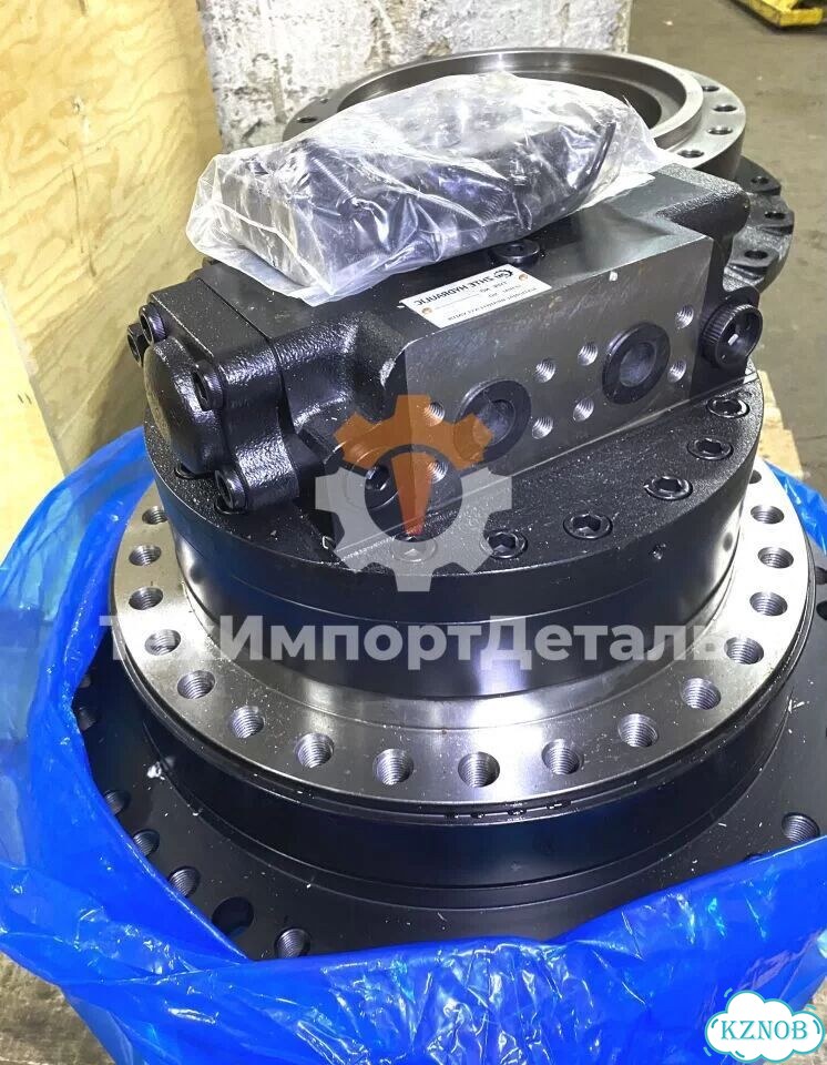 Редуктор в сборе с гидромотором JCB JS205NLC фото 4