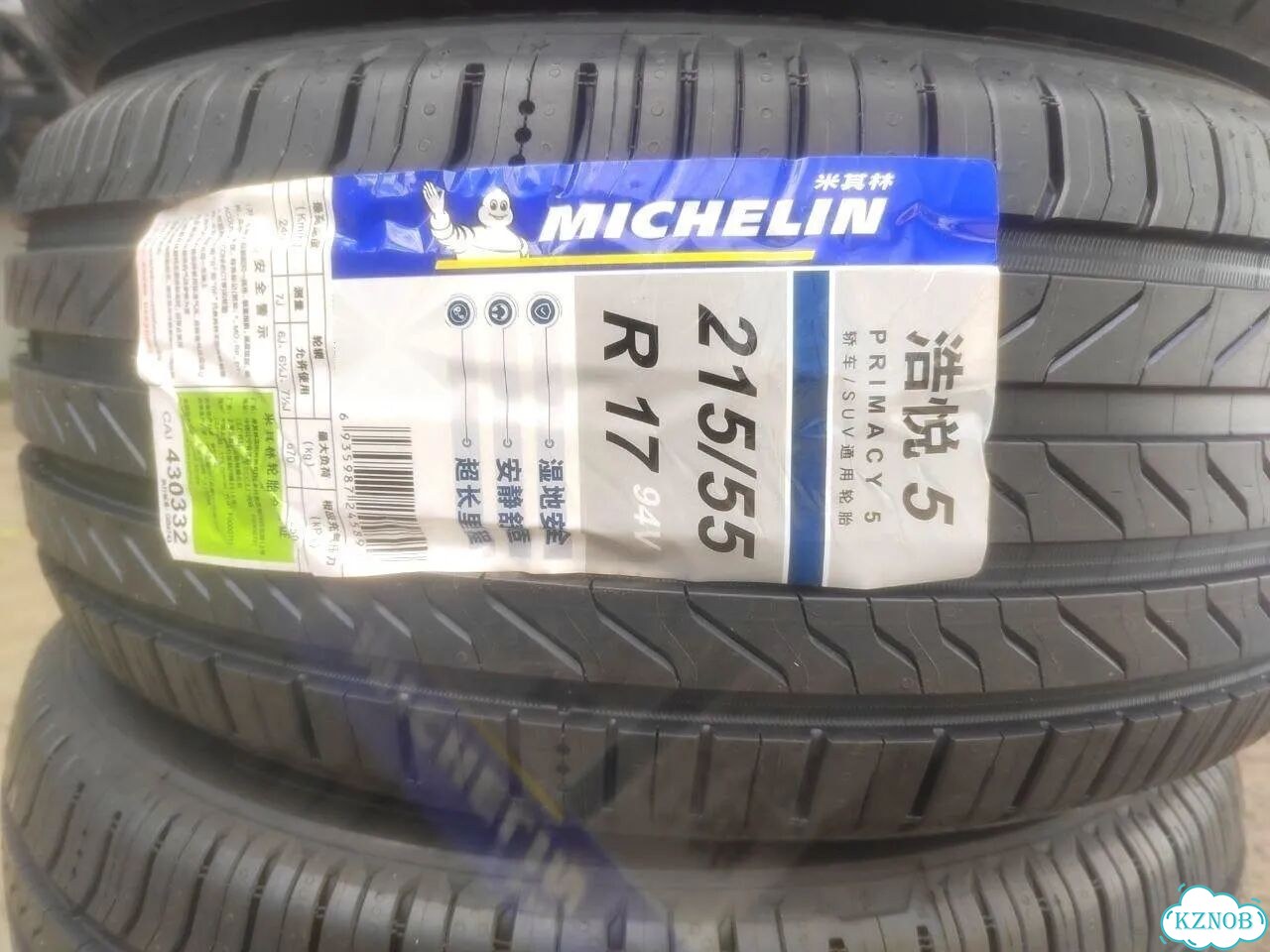 Michelin Primacy 5 215/55 R17 94V фото 1