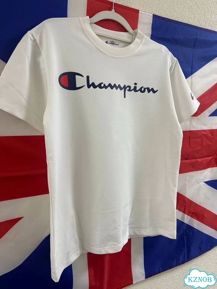 Футболка Champion белая (S-XXL) фото 4