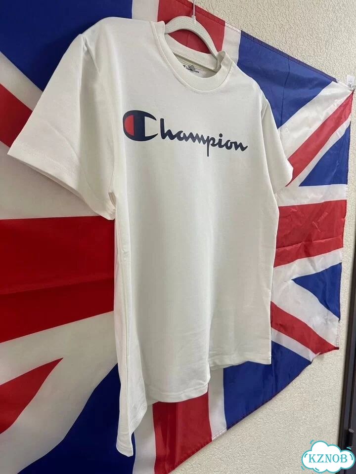 Футболка Champion белая (S-XXL) фото 5