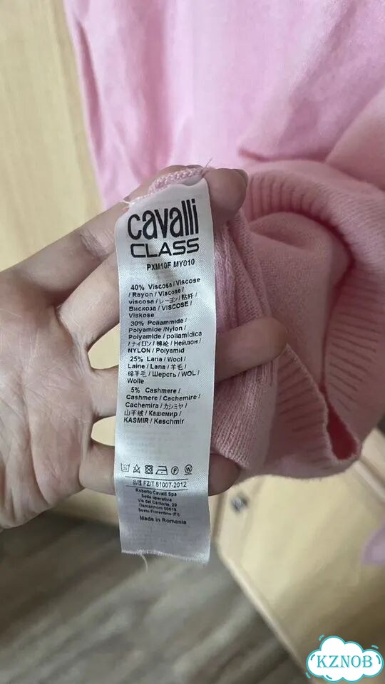 Розовый свитер roberto cavalli вискоза S-M фото 4