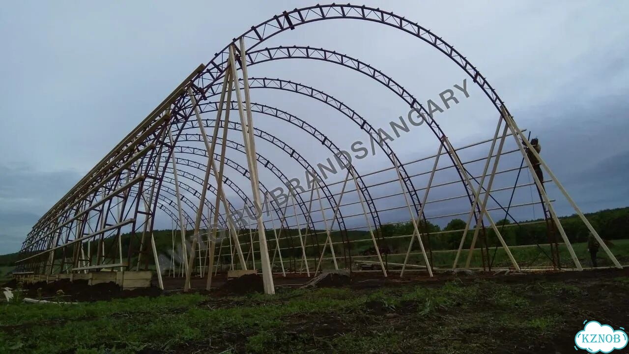 Ангар под ключ 372 м² фото 7