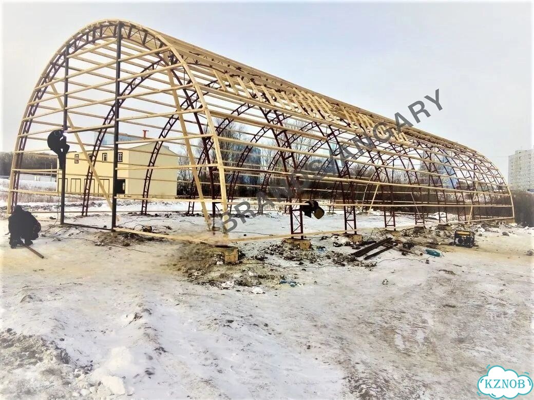 Склад для бизнеса-эконом вариант под ключ 918 м² фото 9