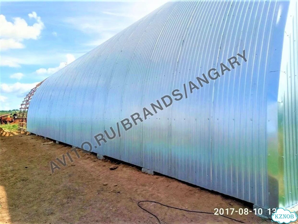 Ангары арочные складские 864 м² фото 2