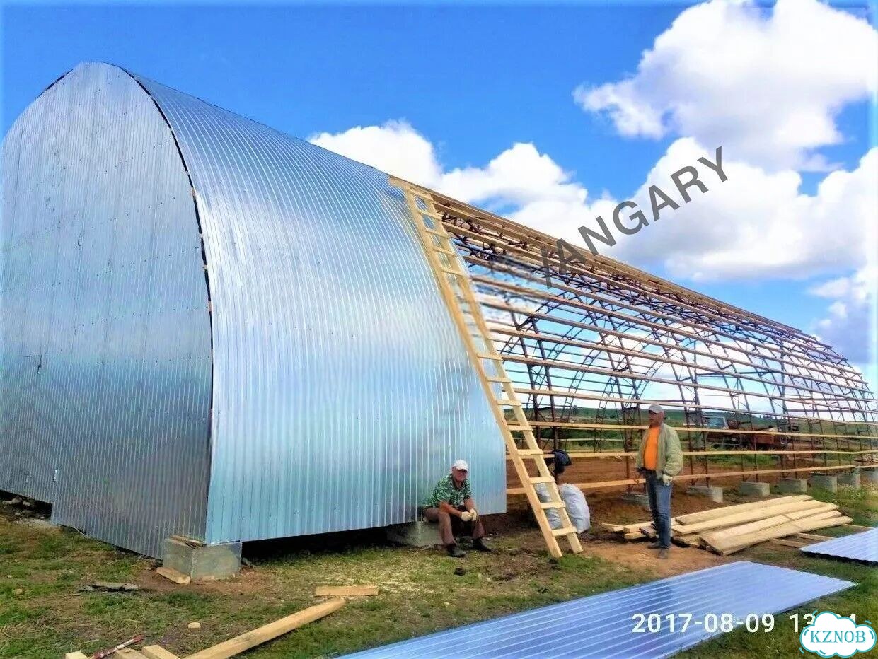 Ангары арочные складские 864 м² фото 3