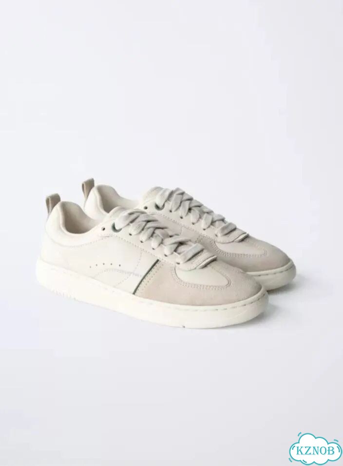 Кеды новые для девочки кожа Zara фото 1