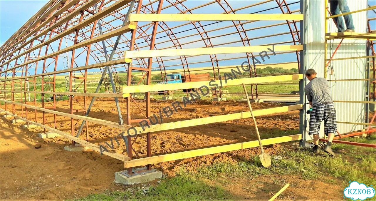Ангар под ключ 770 м² фото 8