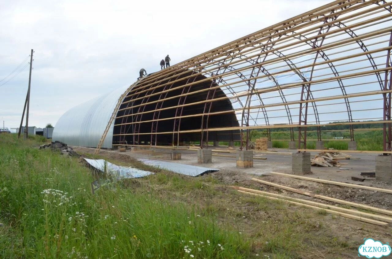 Ангар под ключ 518 м² фото 5