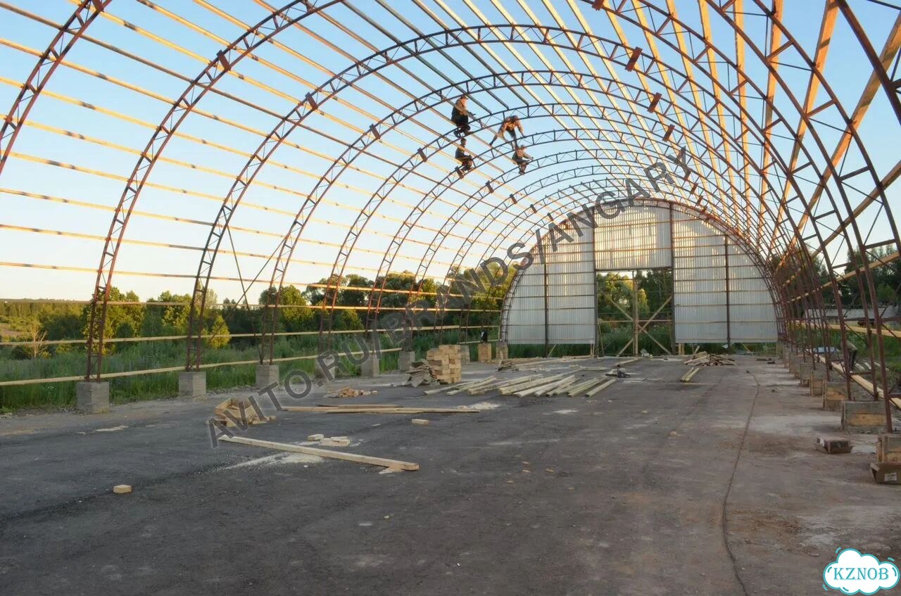 Ангар под ключ 518 м² фото 7