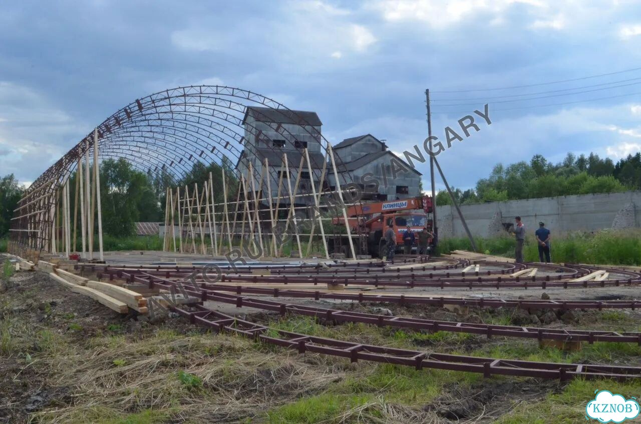 Ангар под ключ 518 м² фото 9