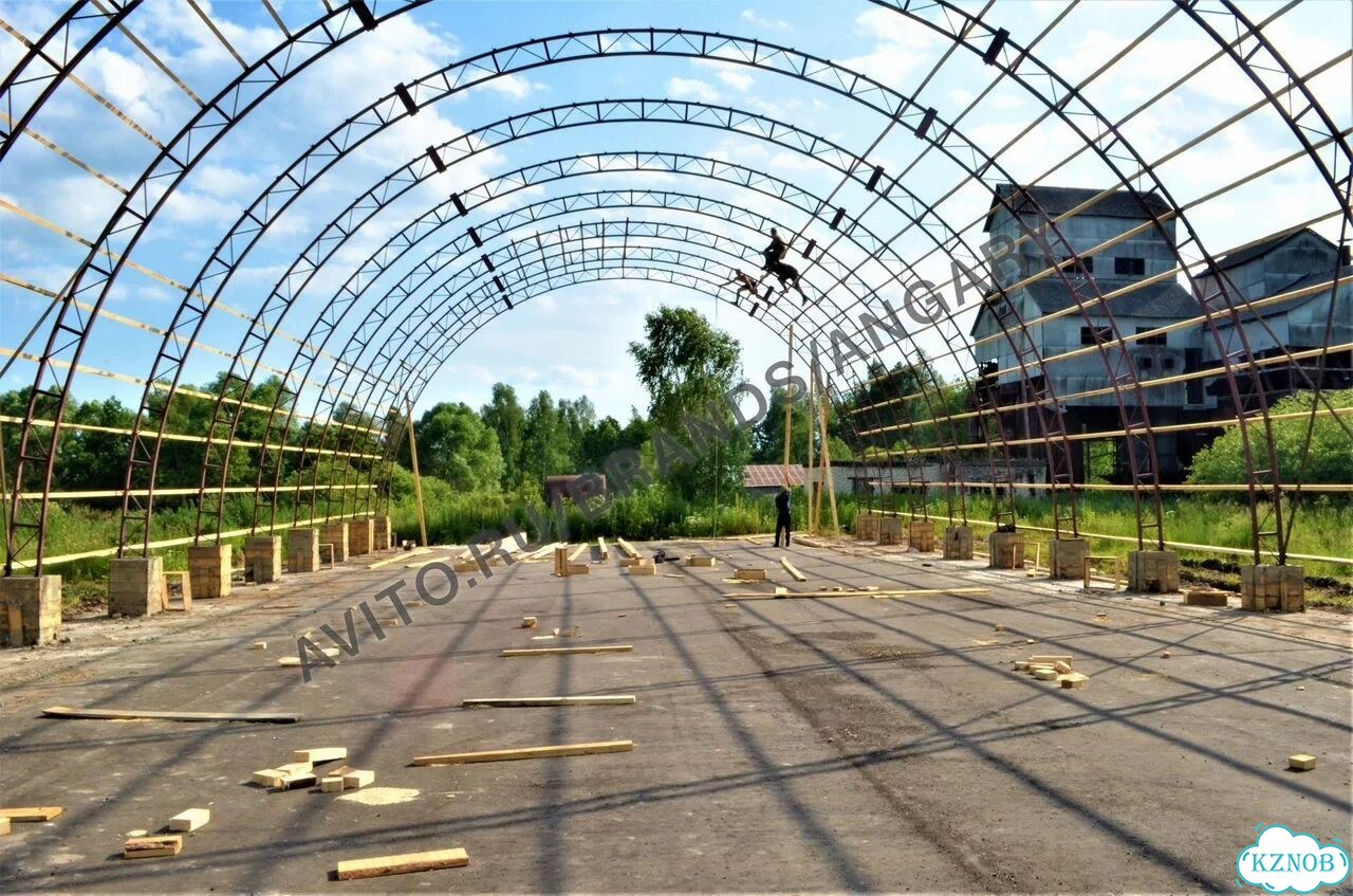 Ангар под ключ 522 м² фото 7