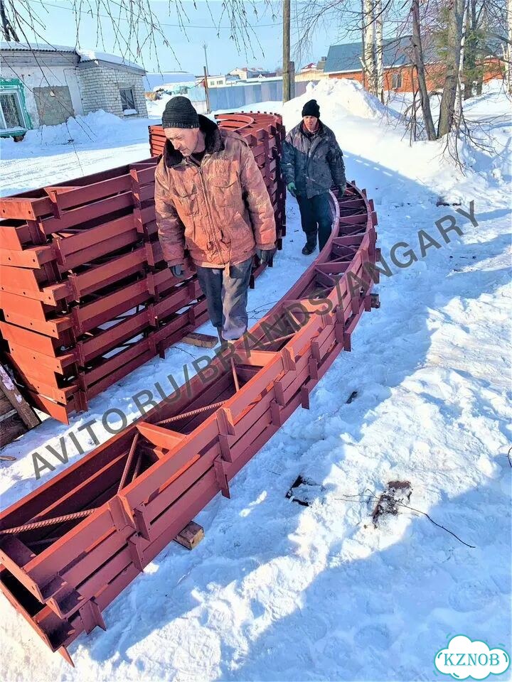 Каркас ангара/арки 333 м² фото 3