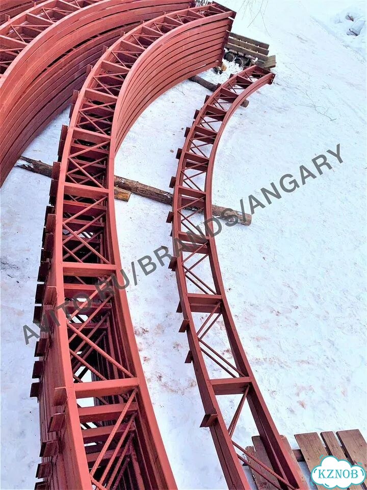 Каркас ангара/арки 333 м² фото 9