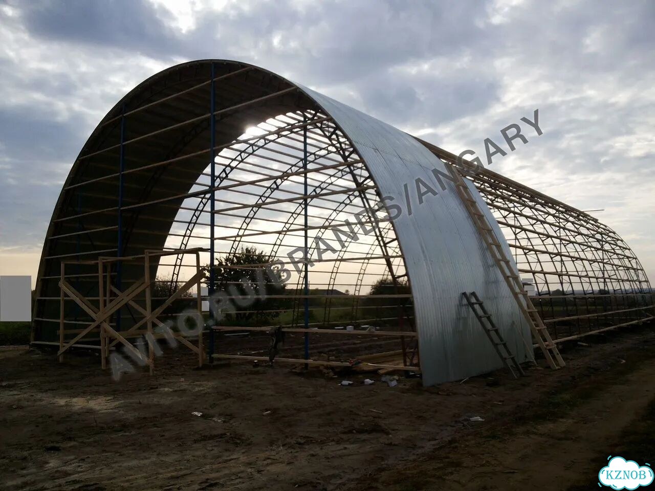 Ангары арочные складские 980 м² фото 6