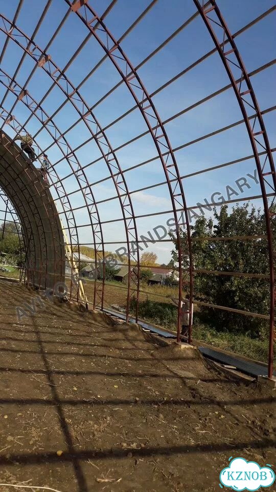 Ангары арочные складские 385 м² фото 7