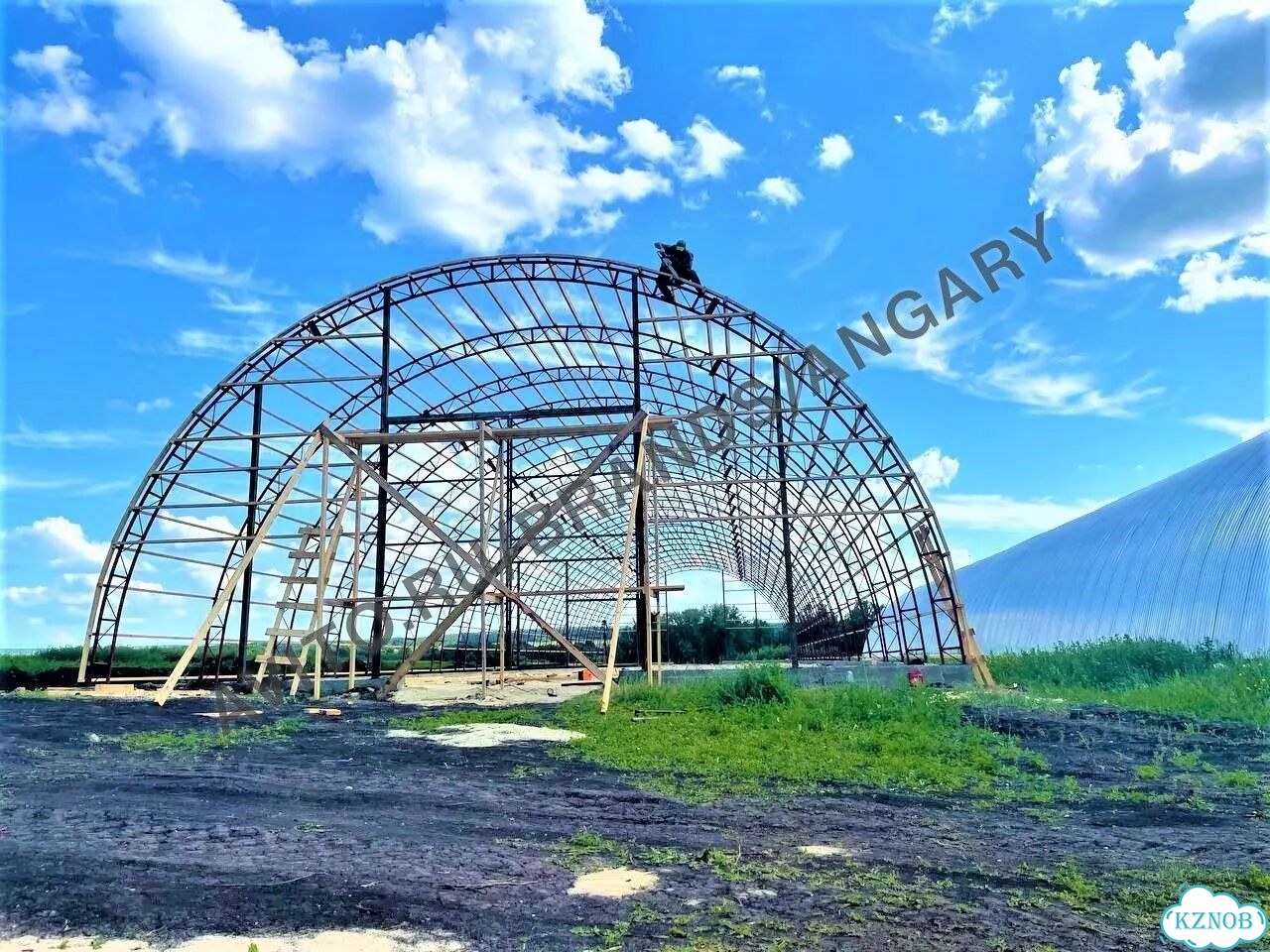 Склады ангарные арочные 1740 м² фото 7