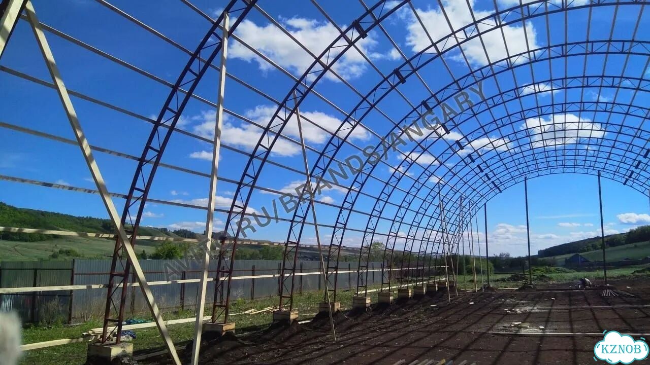 Ангар под ключ 210 м² фото 8