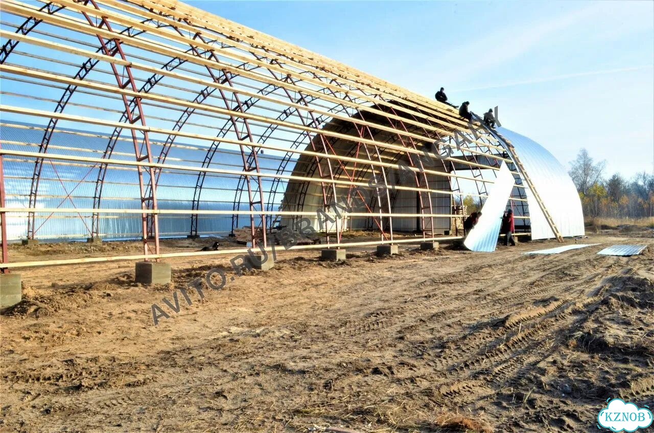 Склады быстровозводимые под ключ 1035м² фото 5