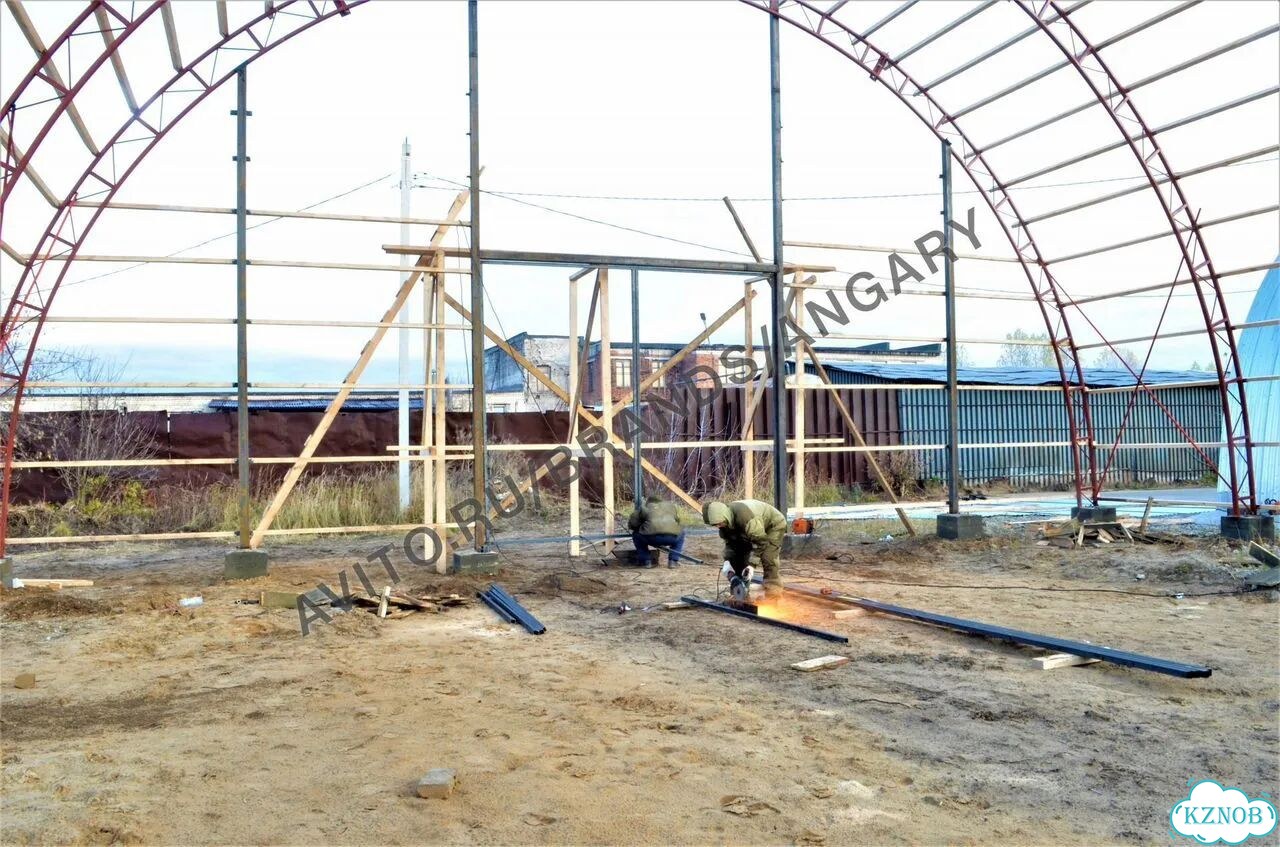 Склады быстровозводимые под ключ 1035м² фото 7