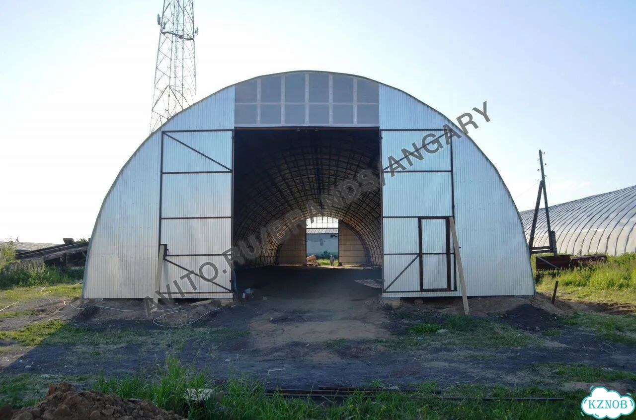 Ангары арочные складские 663 м² фото 3