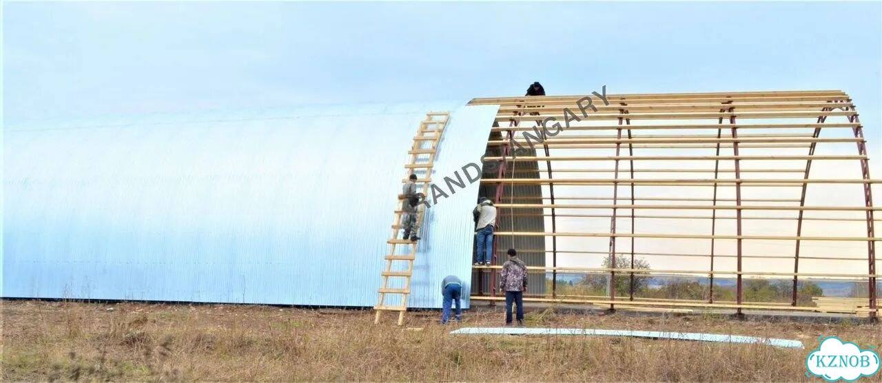 Бизнесу ангар «под ключ» для склада 494м² фото 4
