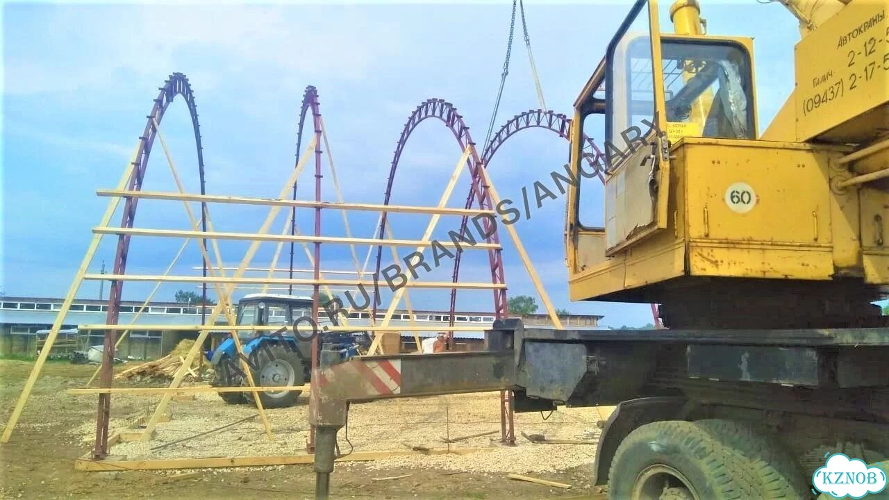 Склады быстровозводимые под ключ 564 м² фото 9