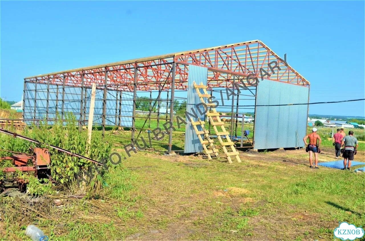 Ангар под ключ 432 м² фото 6