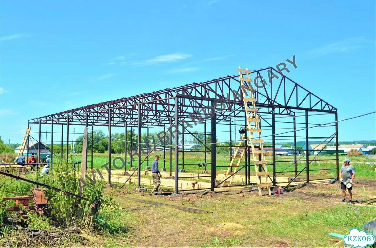 Ангар под ключ 432 м² фото 8