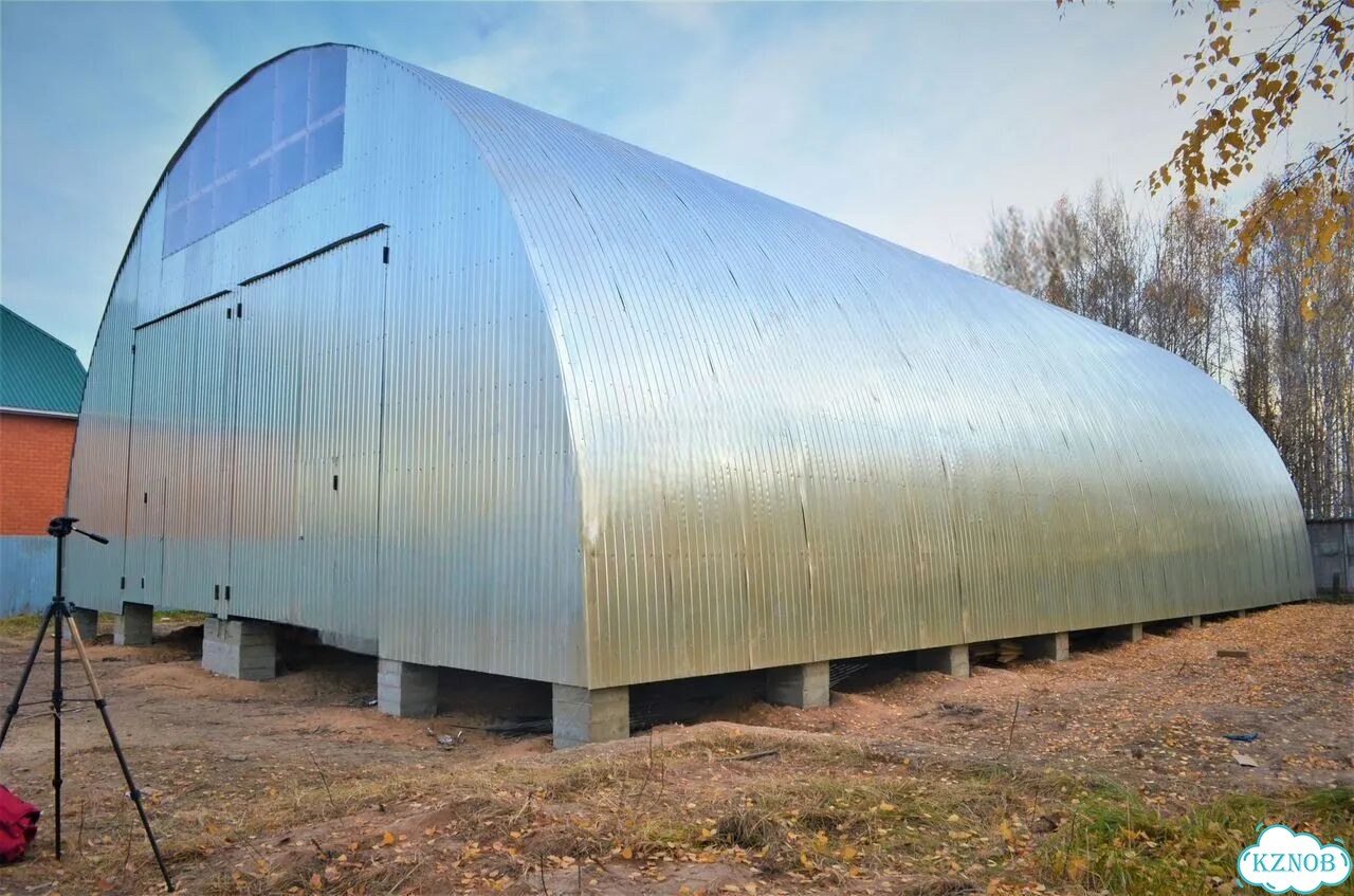 Ангар под ключ 378 м² фото 2