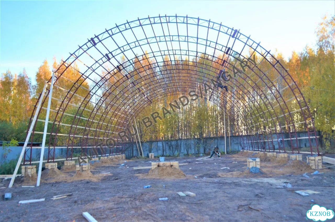 Ангар под ключ 378 м² фото 8