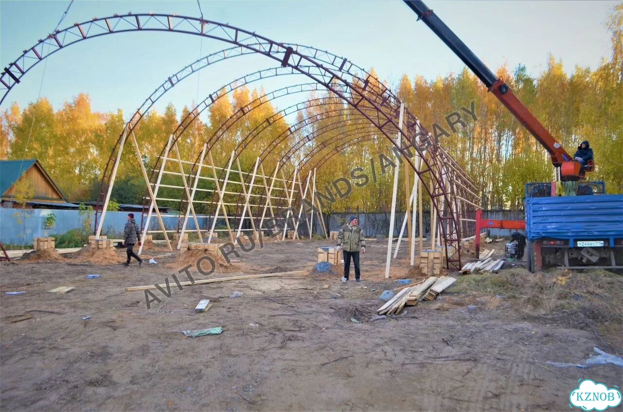 Ангар под ключ 378 м² фото 9