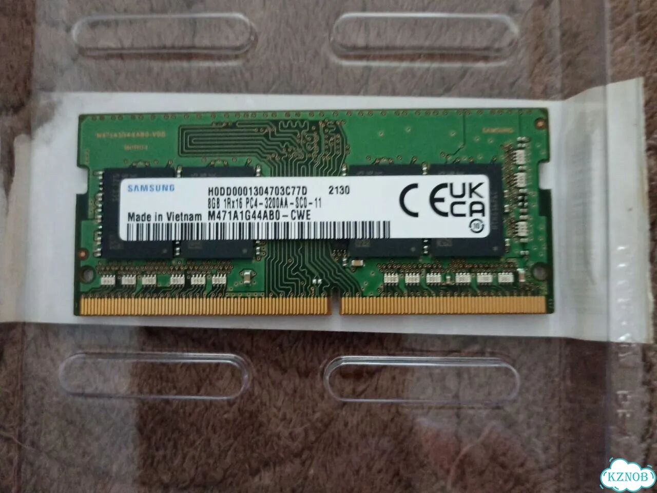 Оперативная память ddr4 8gb 3200 sodimm samsung фото 1
