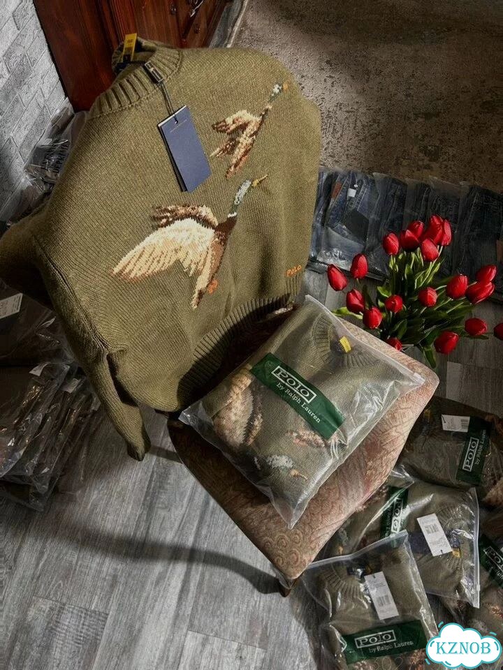 Свитер Polo Ralph duck оригинал фото 8