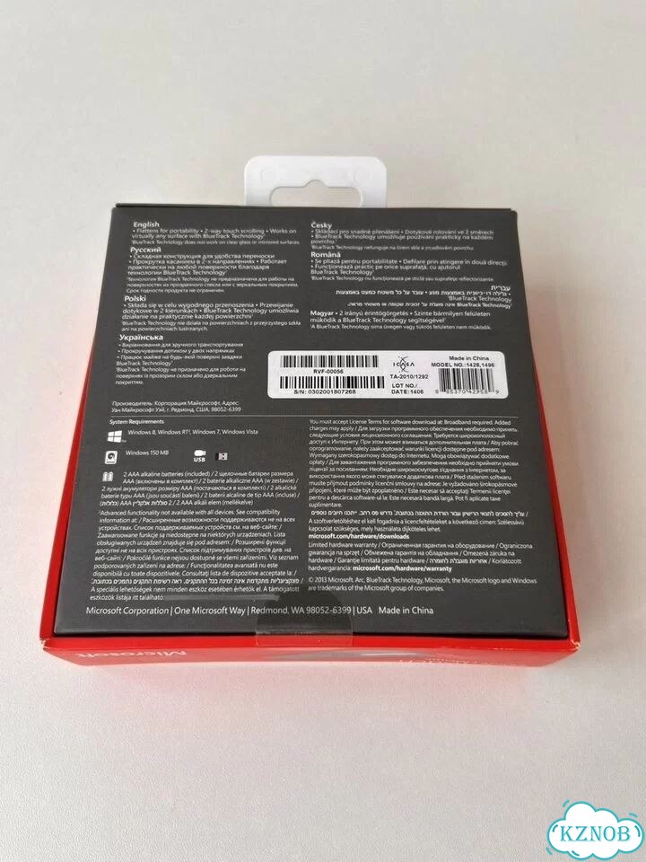 Arc Touch Mouse Microsoft(оригинальная,новая) фото 3