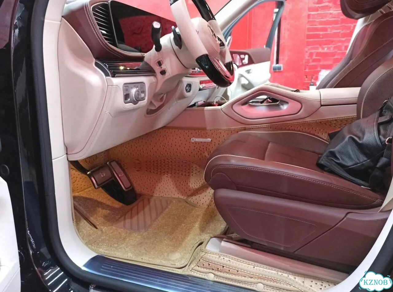 3Д коврики из экокожи MB GLS-maybach фото 3