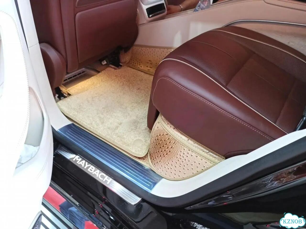3Д коврики из экокожи MB GLS-maybach фото 4