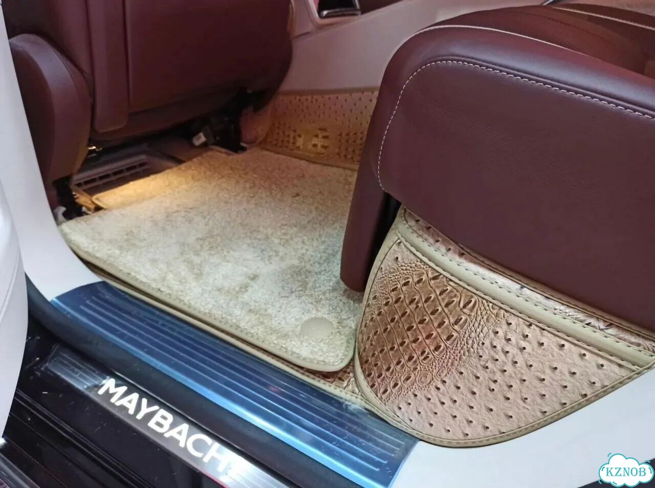 3Д коврики из экокожи MB GLS-maybach фото 5