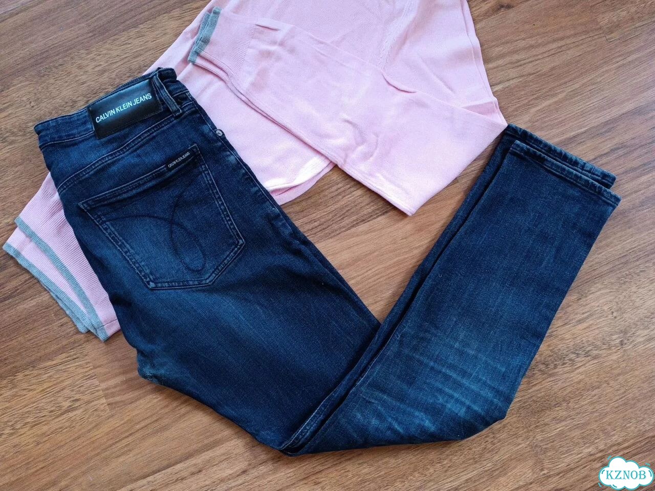 Джинсы Calvin Klein мужские р50 синие фото 1