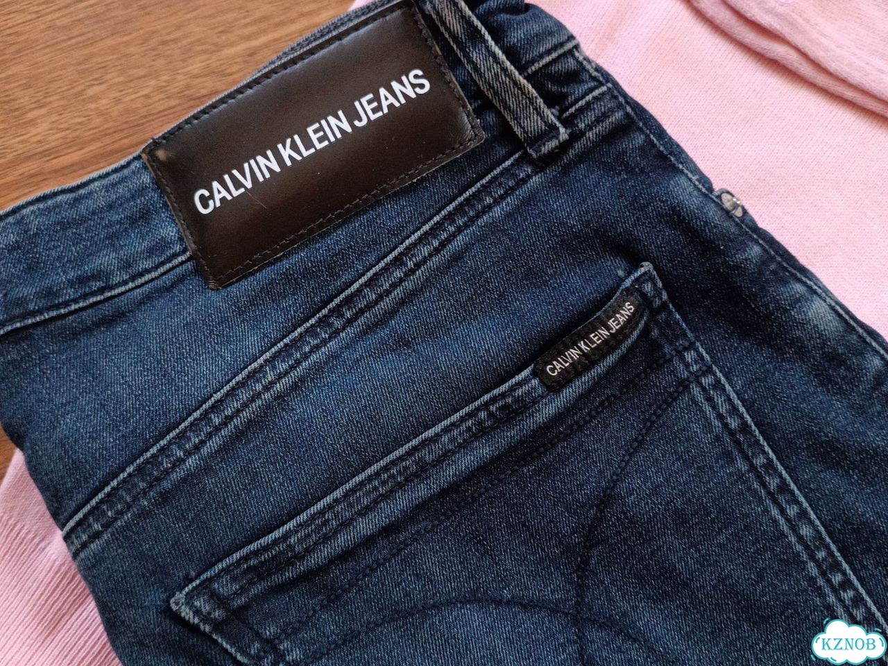 Джинсы Calvin Klein мужские р50 синие фото 2